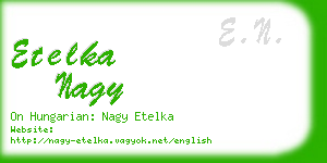 etelka nagy business card